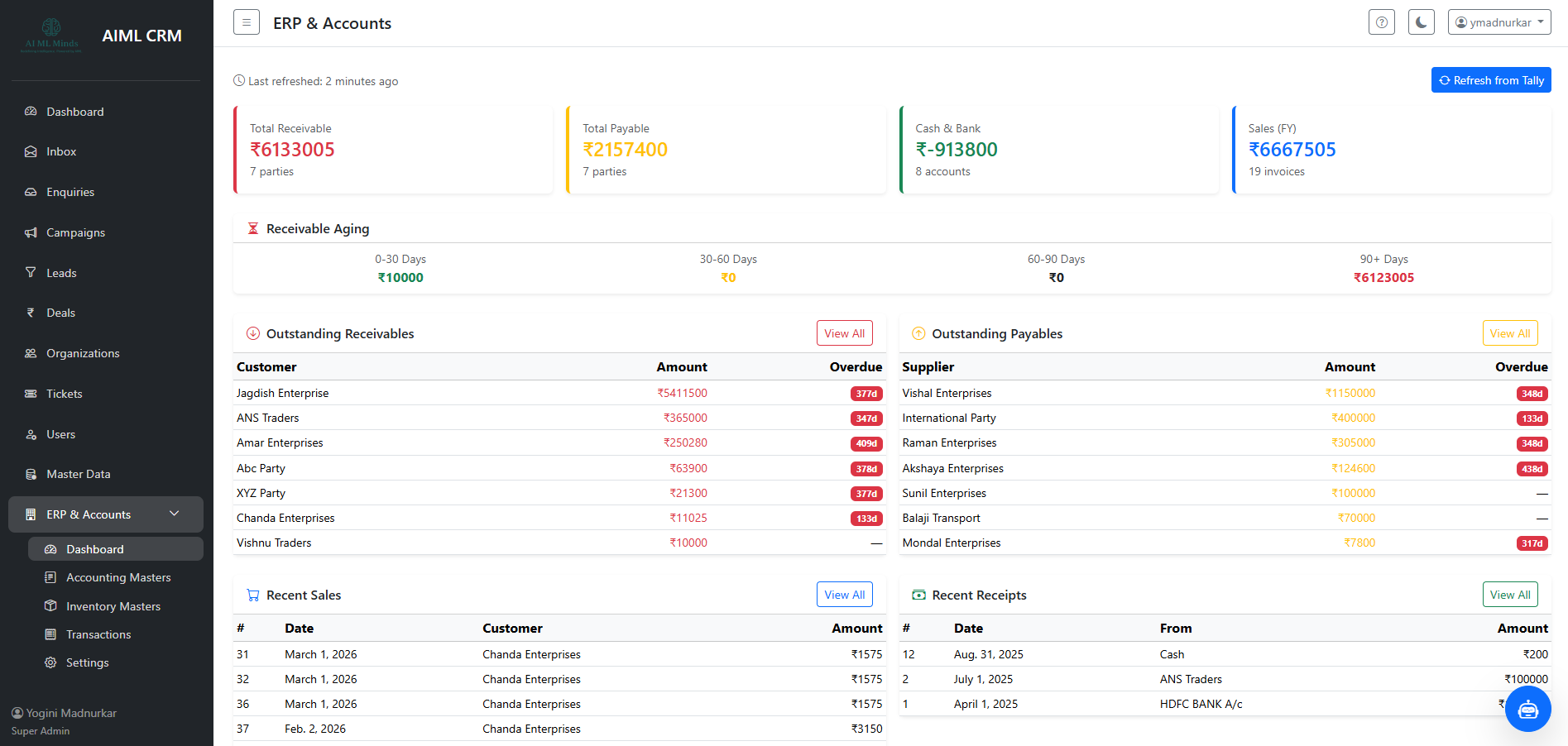 ERP Integration